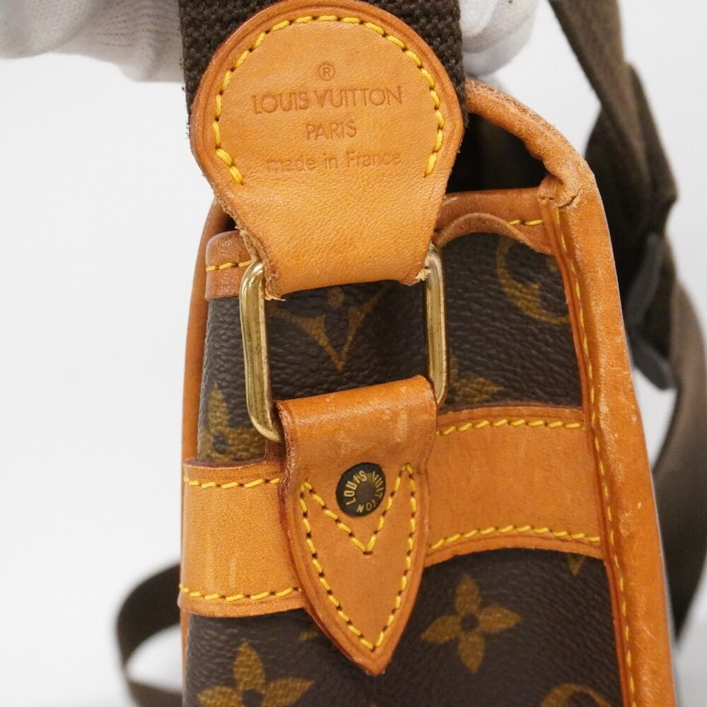 LOUIS VUITTON Brown Monogram Shoulder Bag - Picture 13 of 14